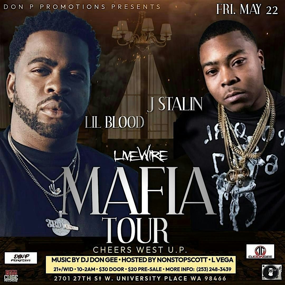 LIVEWIRE MAFIA TOUR TACOMA WA FEAT. J STALIN AND LIL BLOOD