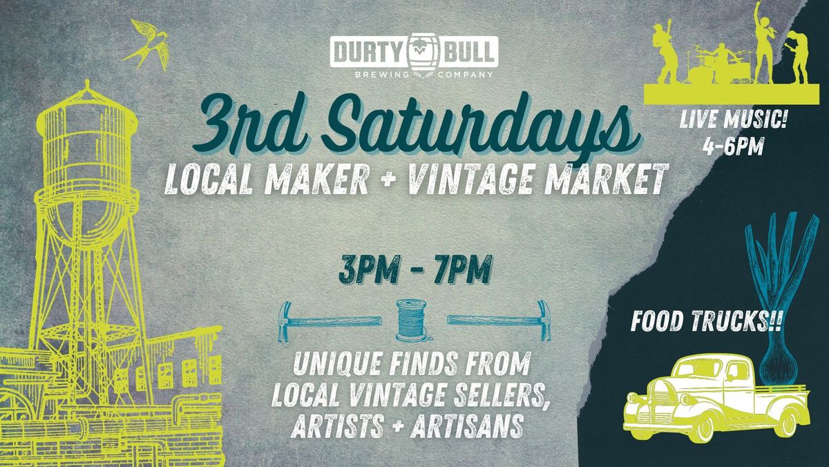 Third Saturday Maker's And Vintage Market