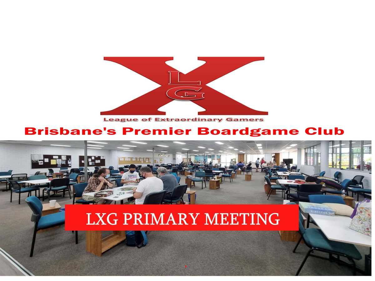 LXG Primary club meeting, MARCH and Bring and Buy