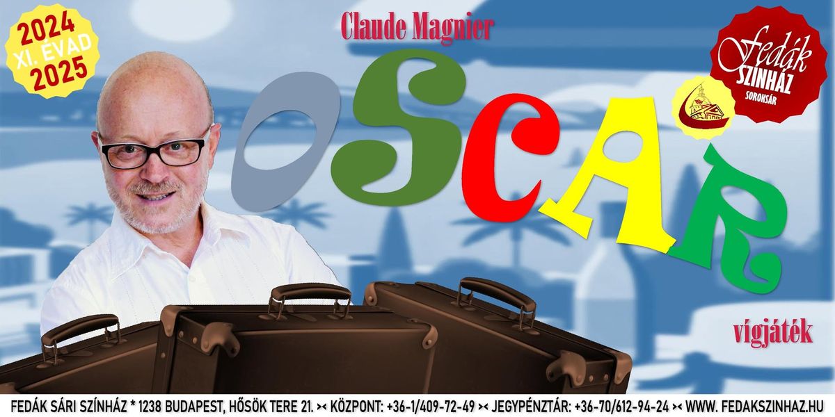 Claude Magnier: OSCAR - v\u00edgj\u00e1t\u00e9k