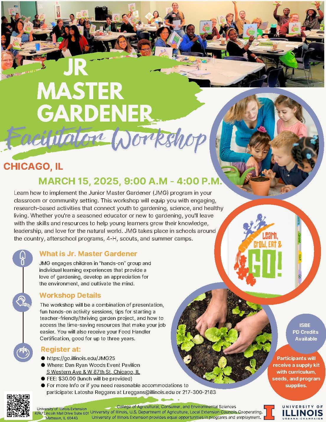 Jr. Master Gardener  Facilitator Workshop