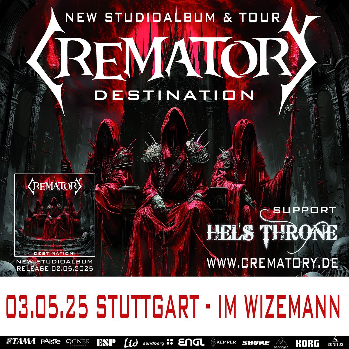 CREMATORY \/\/  Im Wizemann \/\/ Stuttgart