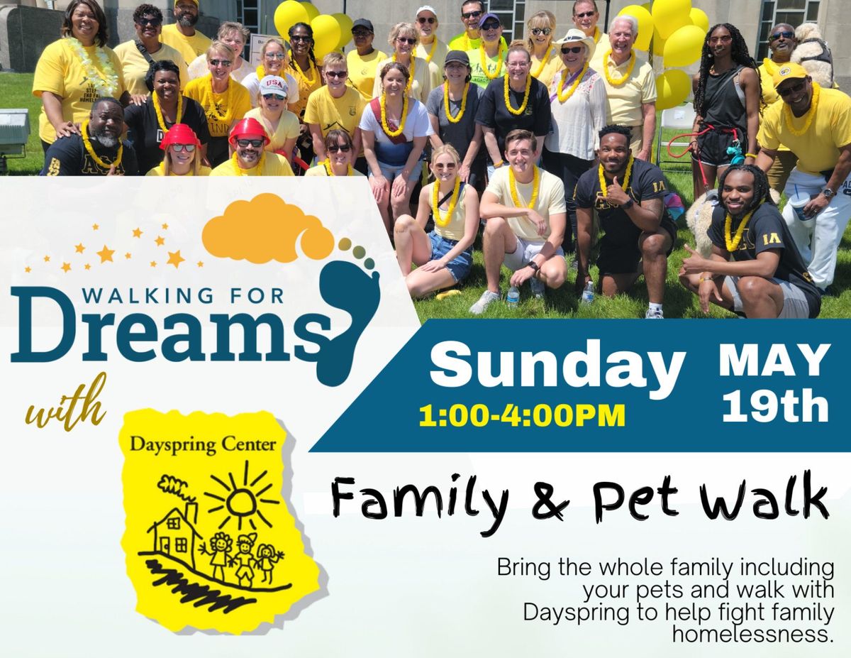 2024 Walking For Dreams: Support Dayspring Center!