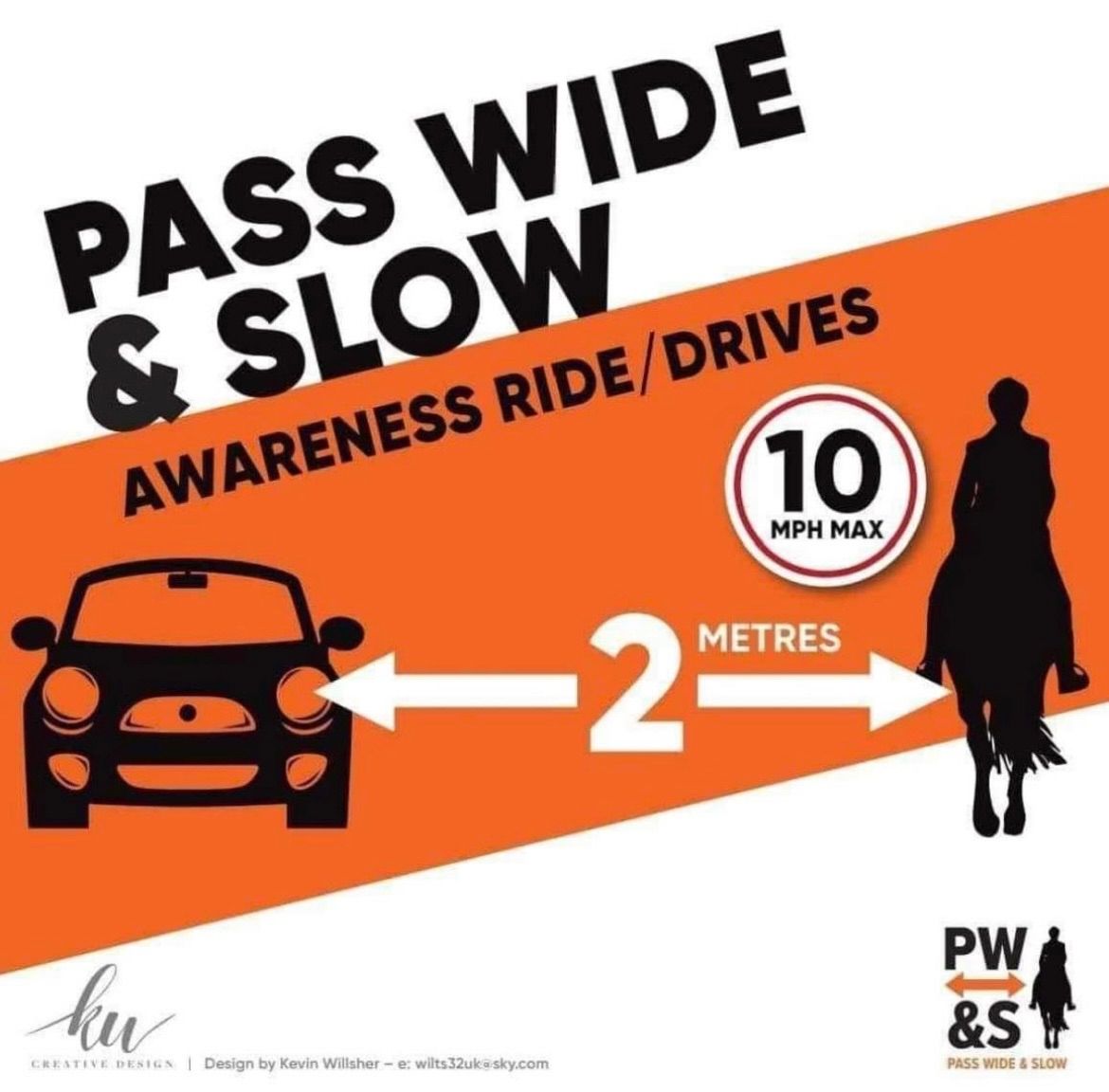 RIDE 138 PASS WIDE AND SLOW AWARENESS RIDE 