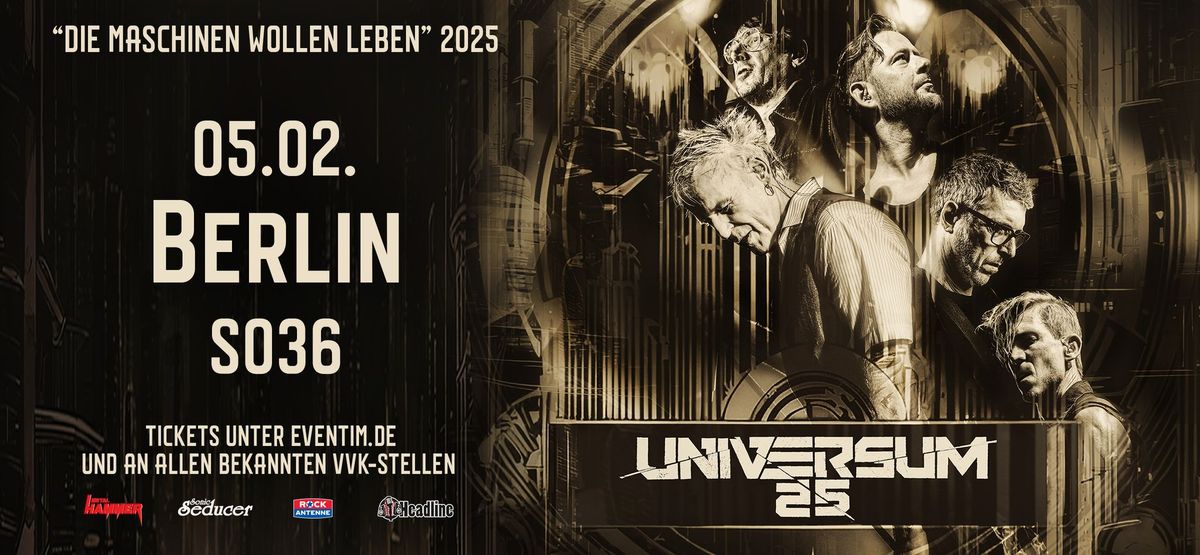 UNIVERSUM25 Live - Berlin, SO36