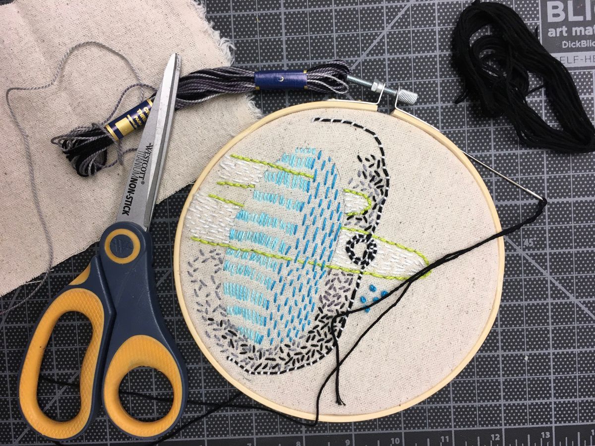 Embroidery: Stitches Sampler