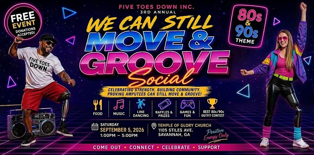 MOVE AND GROOVE AMPUTEE SOCIAL