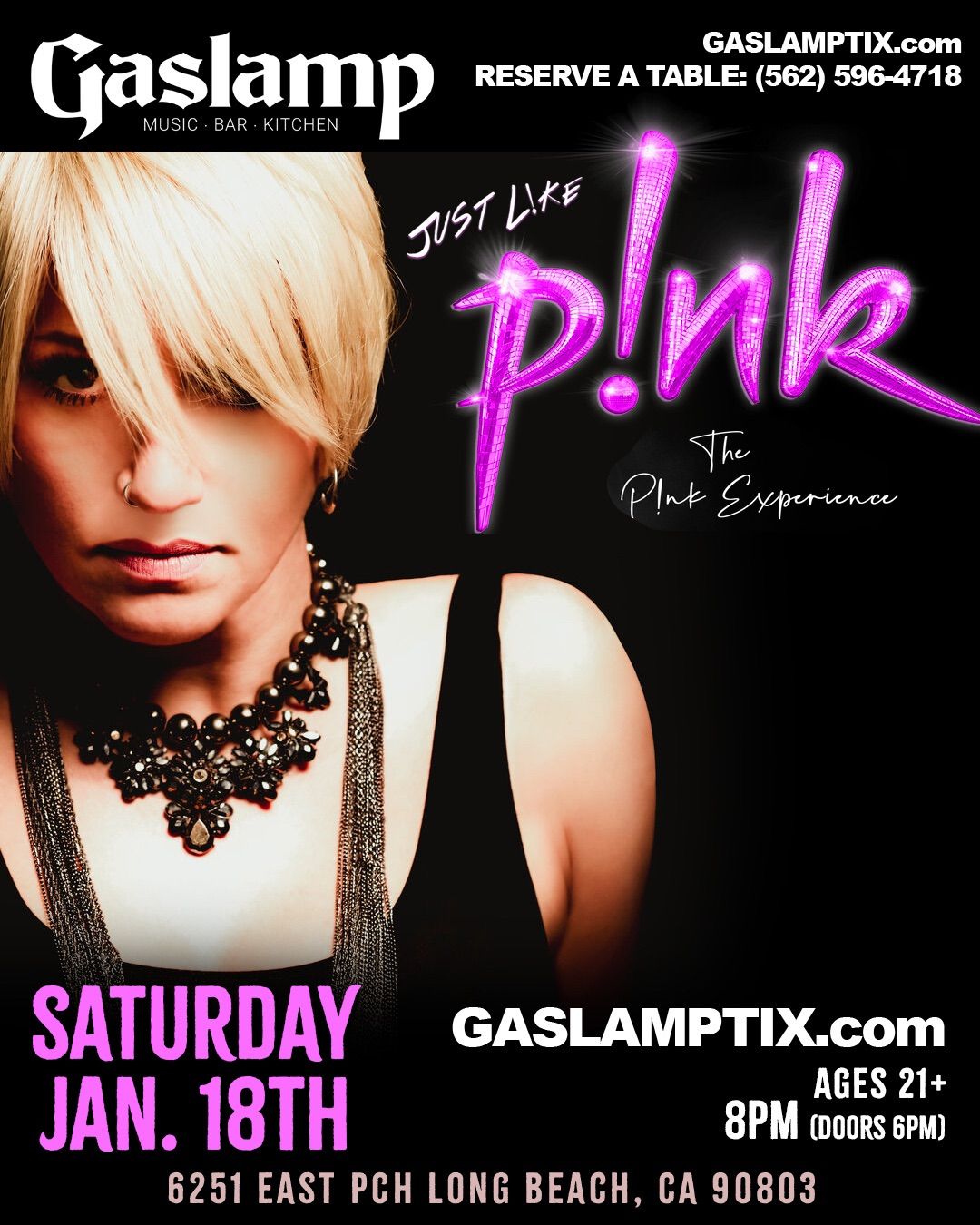 PINK Tribute - Just Like P!NK 