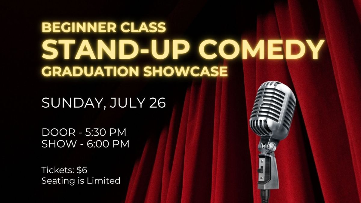 Intro To Stand Up Comedy Class Showcase at Mic Drop Comedy San Diego