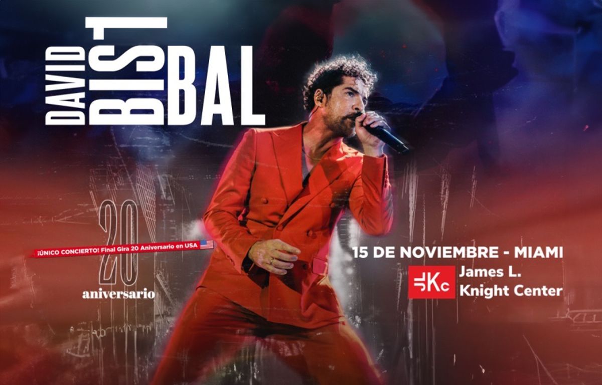 David Bisbal at Fox Performing Arts Center