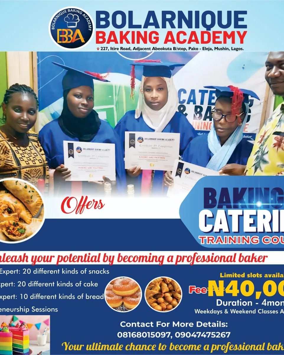 Baking and Catering Training