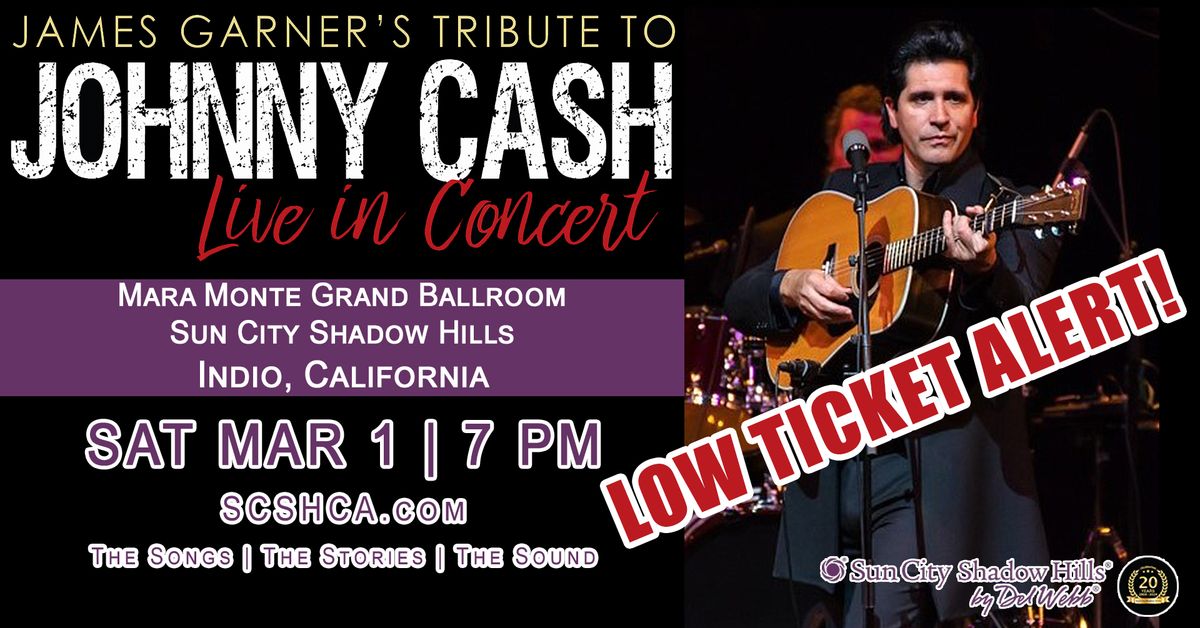 James Garner's Tribute to Johnny Cash | Indio, CA