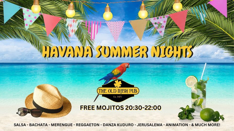 Havana Summer Nights at The Old Irish Pub Copenhagen
