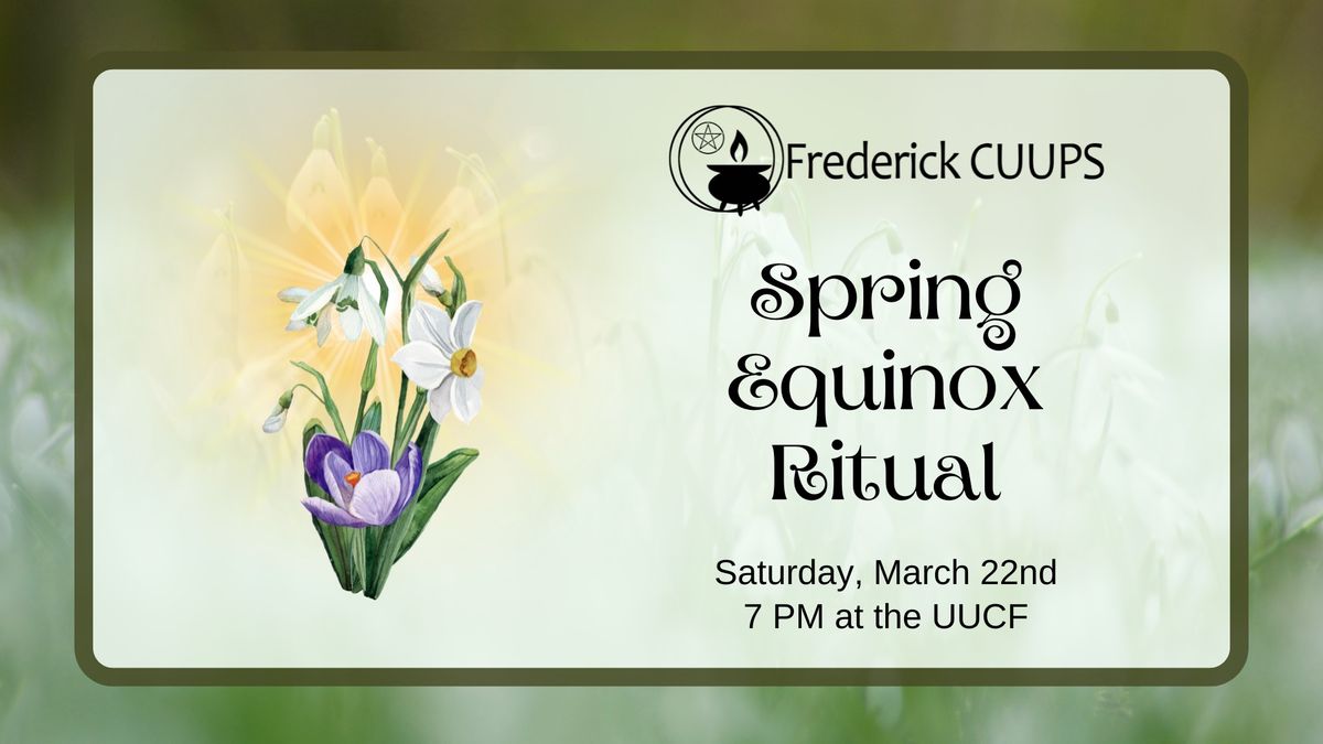 Spring Equinox Ritual