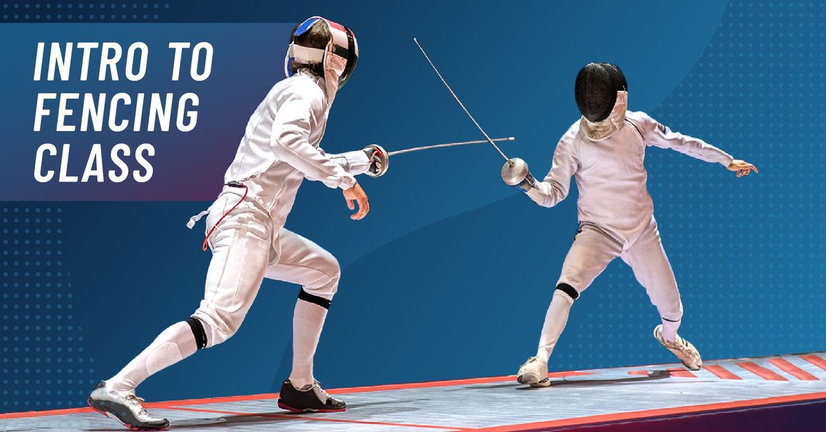 October Intro to Fencing Classes