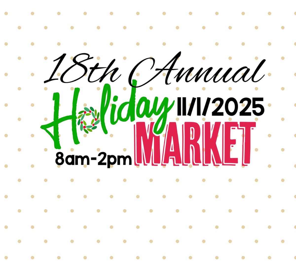 18th Annual Holiday Market and Craft Fair at Covenant Church