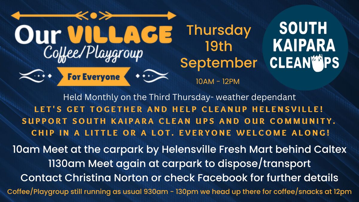 Helensville monthly clean up 