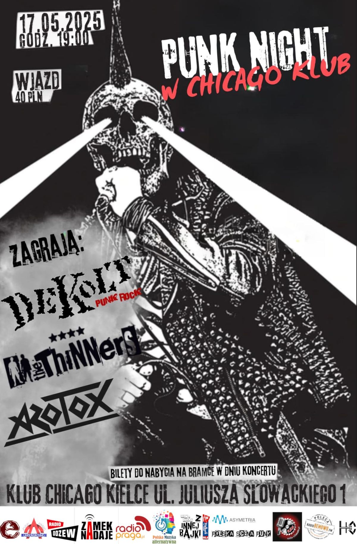 PUNK NIGHT KONCERT: DEKOLT | THE THINNERS | AZOTOX