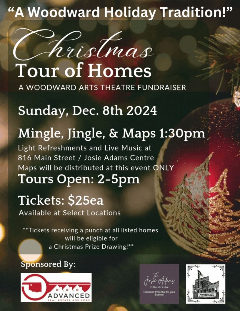 "Christmas Tour of Homes" -A Woodward Arts Theatre Fundraiser