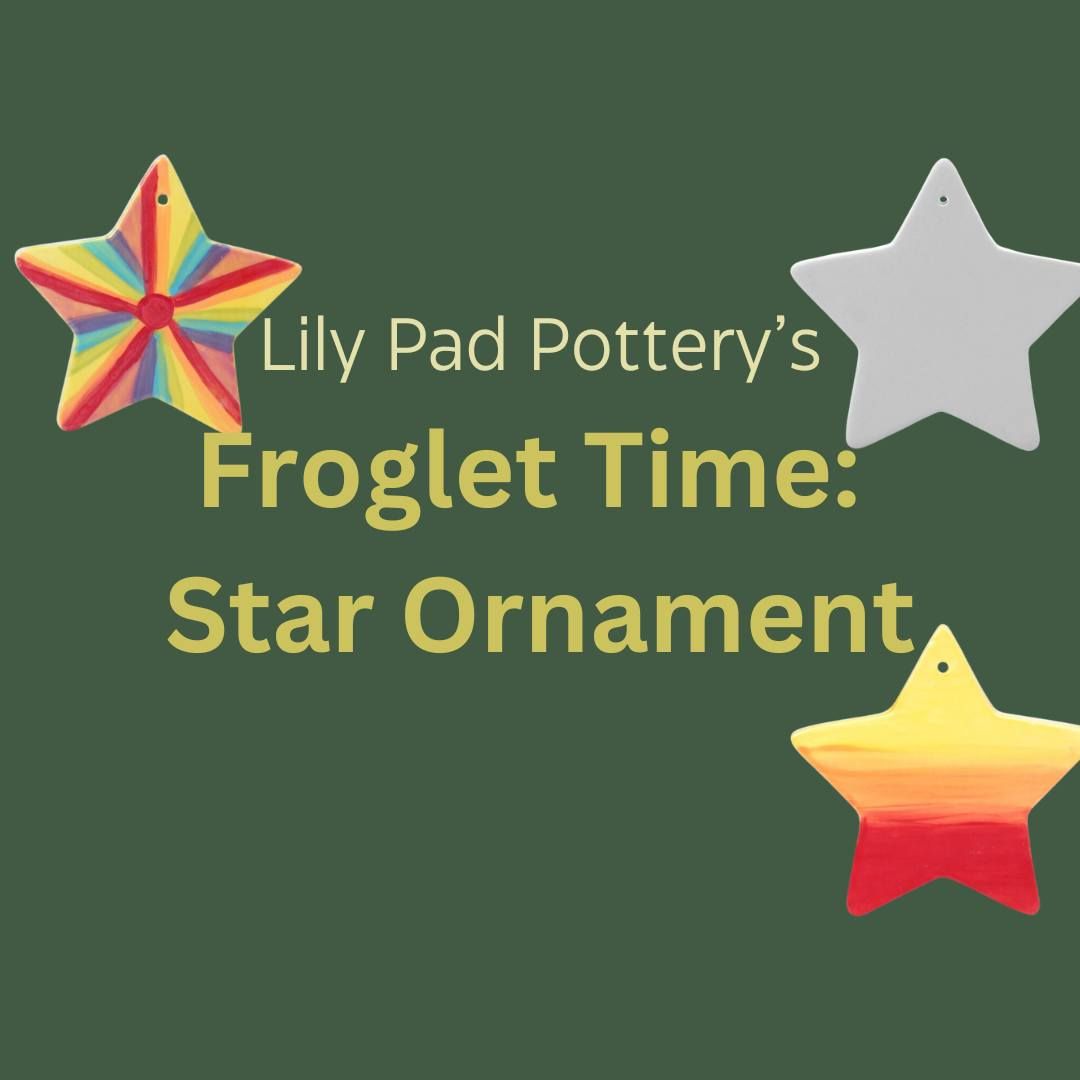 Froglet Time: Star Ornament 