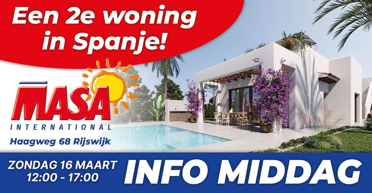 Infomiddag 'Een 2e woning in Spanje' 