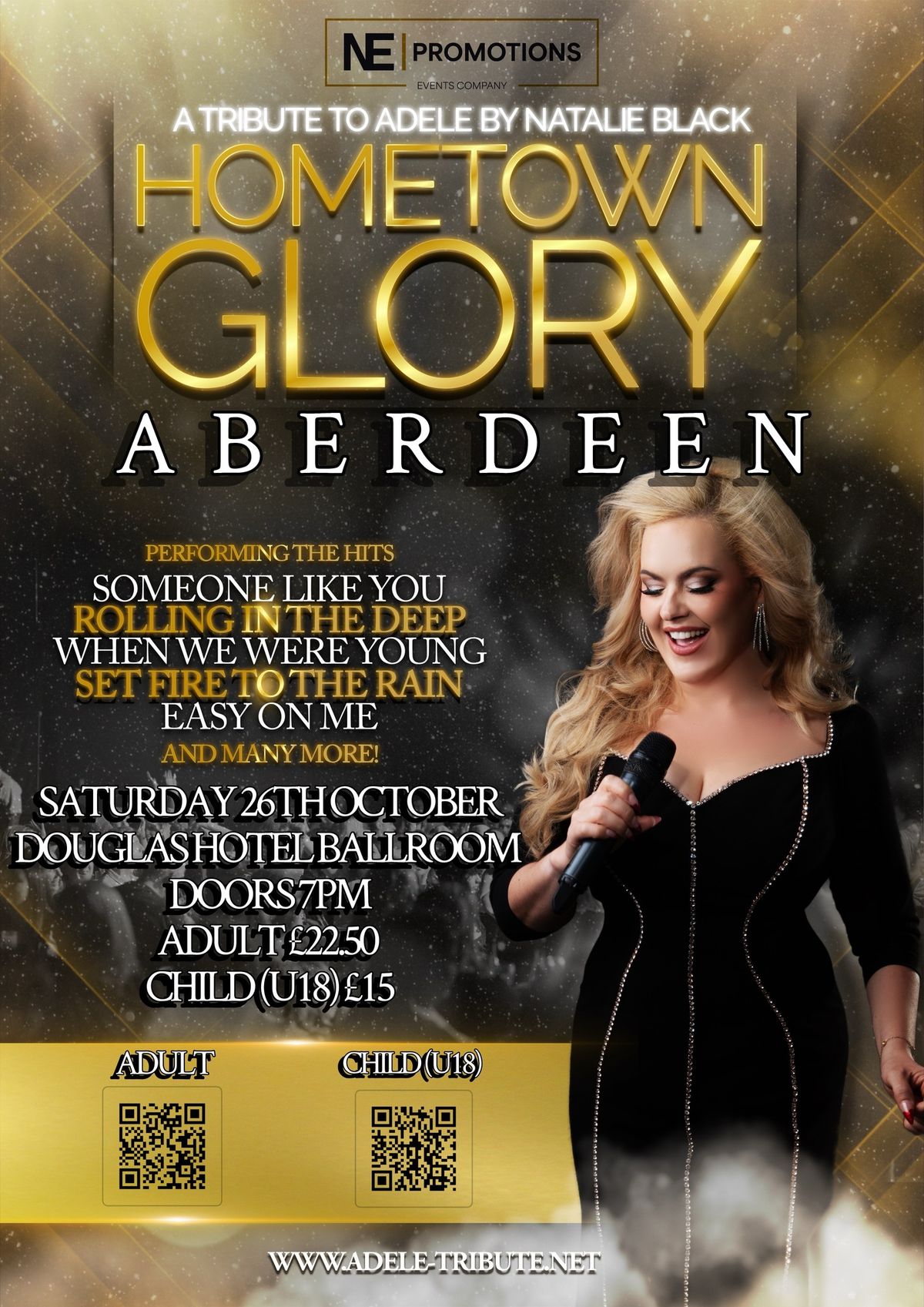 Hometown Glory - Adele Tribute by Natalie Black - ABERDEEN