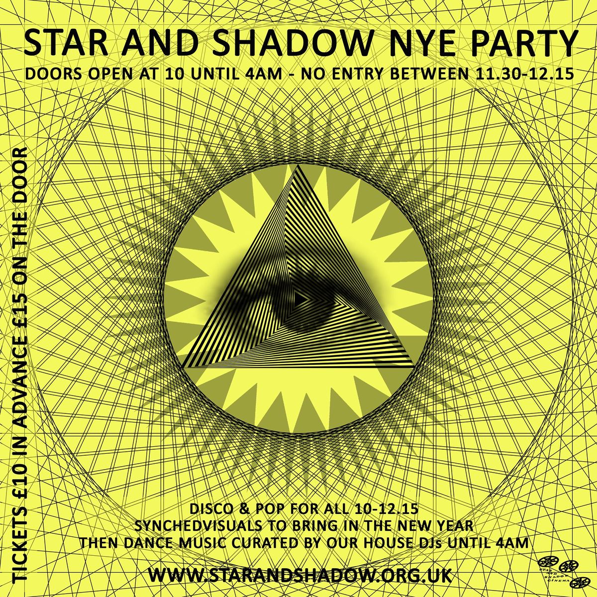 STAR AND SHADOW NYE PARTY