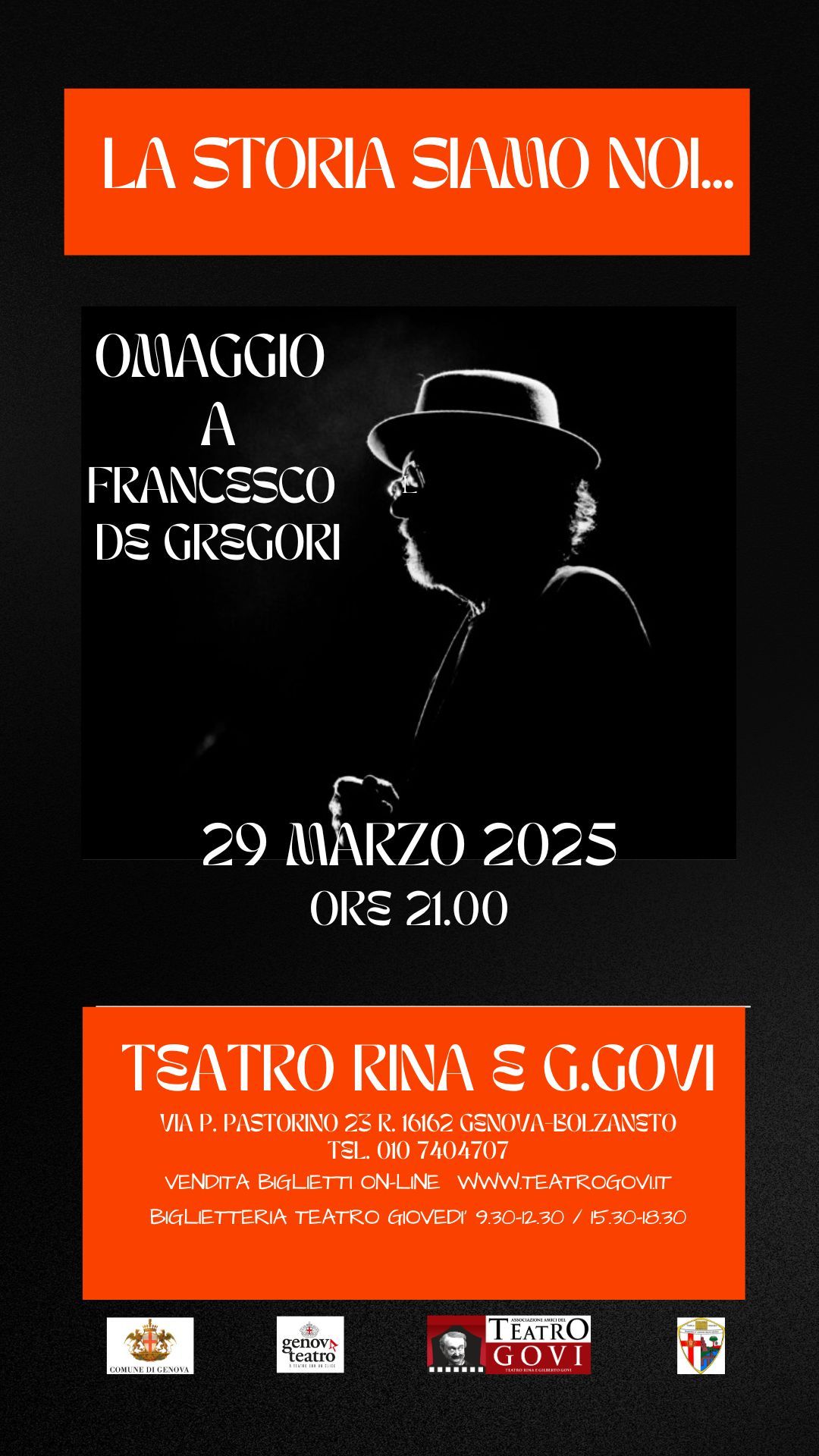 Omaggio a Francesco De Gregori