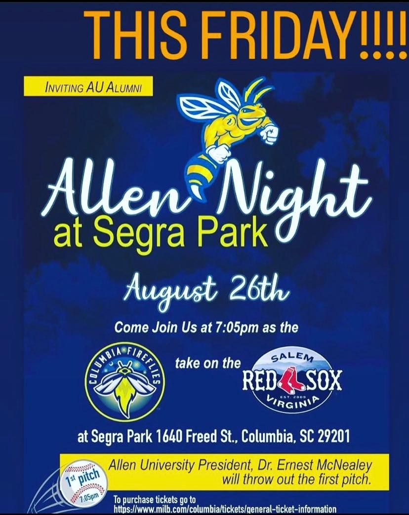 Salem Red Sox at Columbia Fireflies at Segra Park