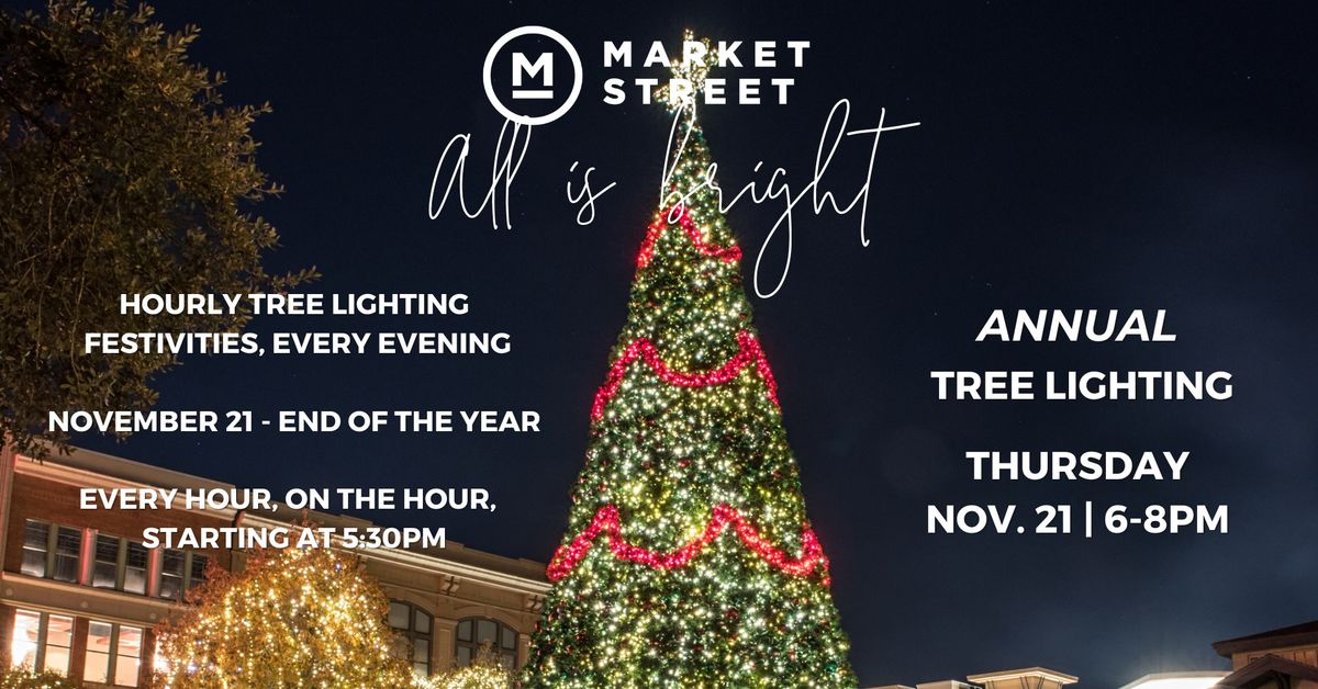 Market Street Annual Tree Lighting Event