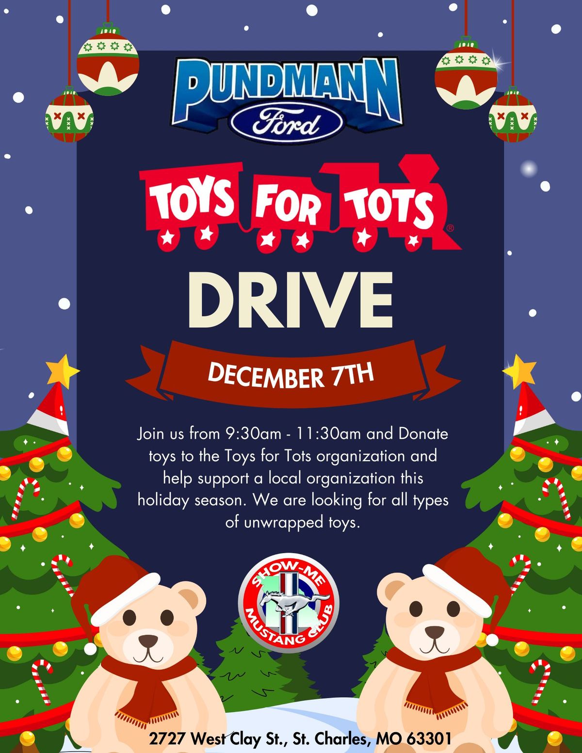 Toys for Tots Toy Drive