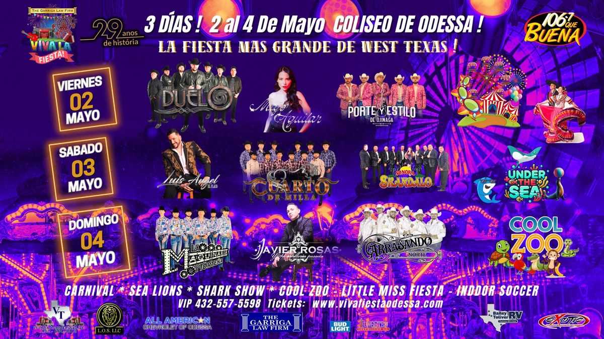 Viva La Fiesta La Feria Mas Grande De West Texas - Odessa Tx