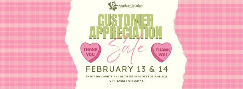 Customer Appreciation Sale