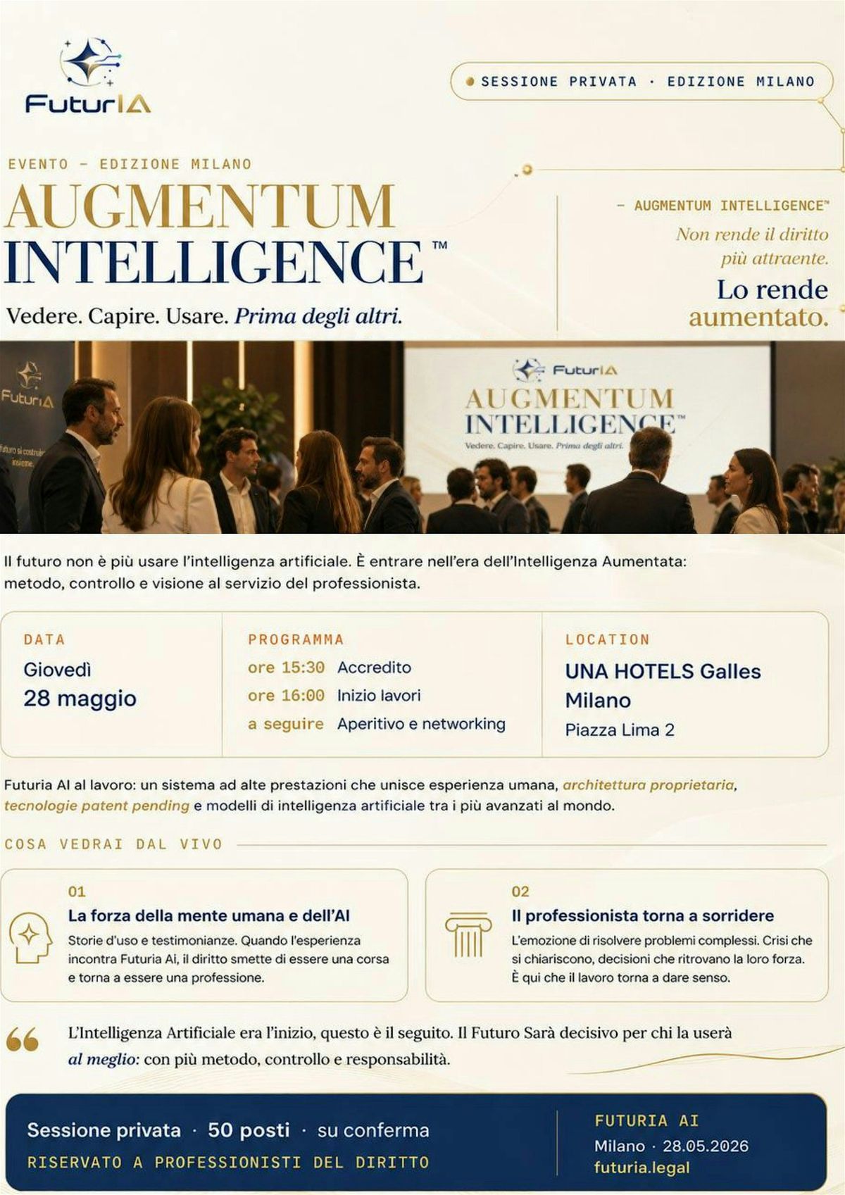 FUTURIA AI PRESENTA L'INTELLIGENZA AUMENTATA