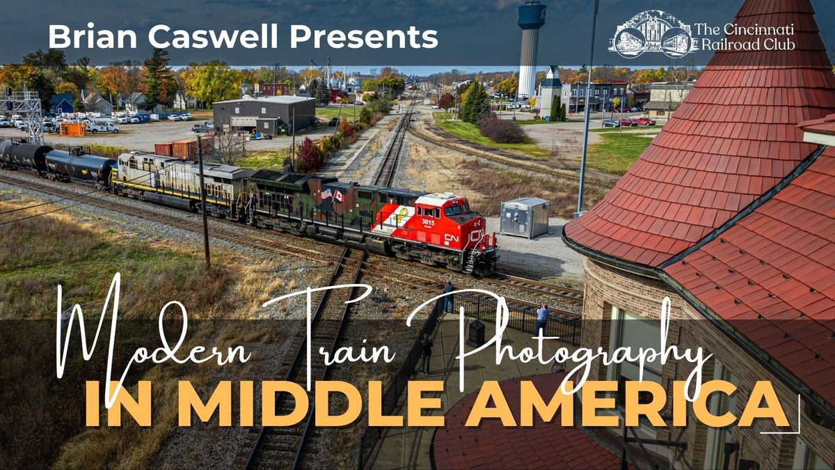 Brian Caswell Presents Modern Train Photography in Middle America 