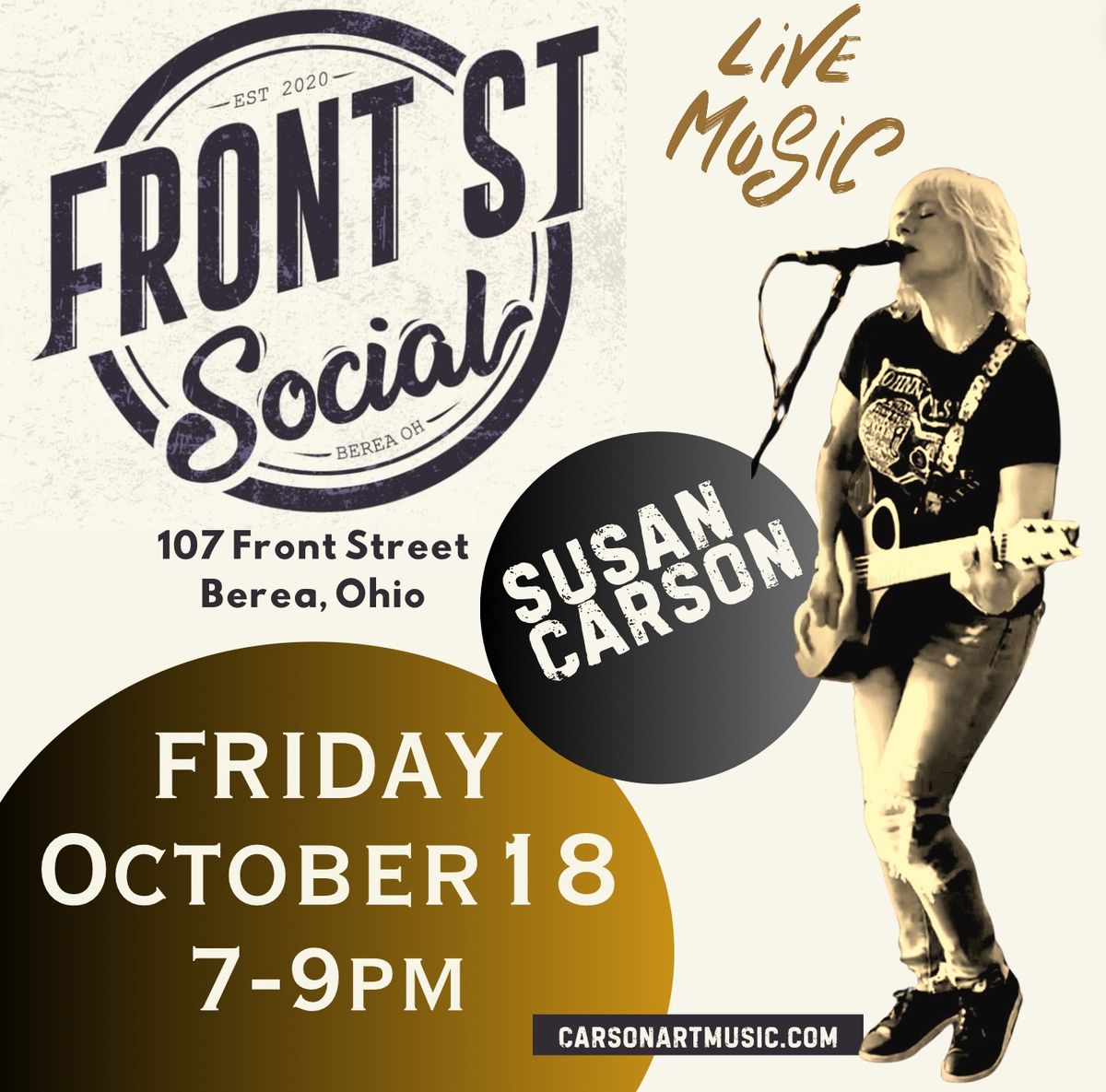 Susan Carson at Front Street Social