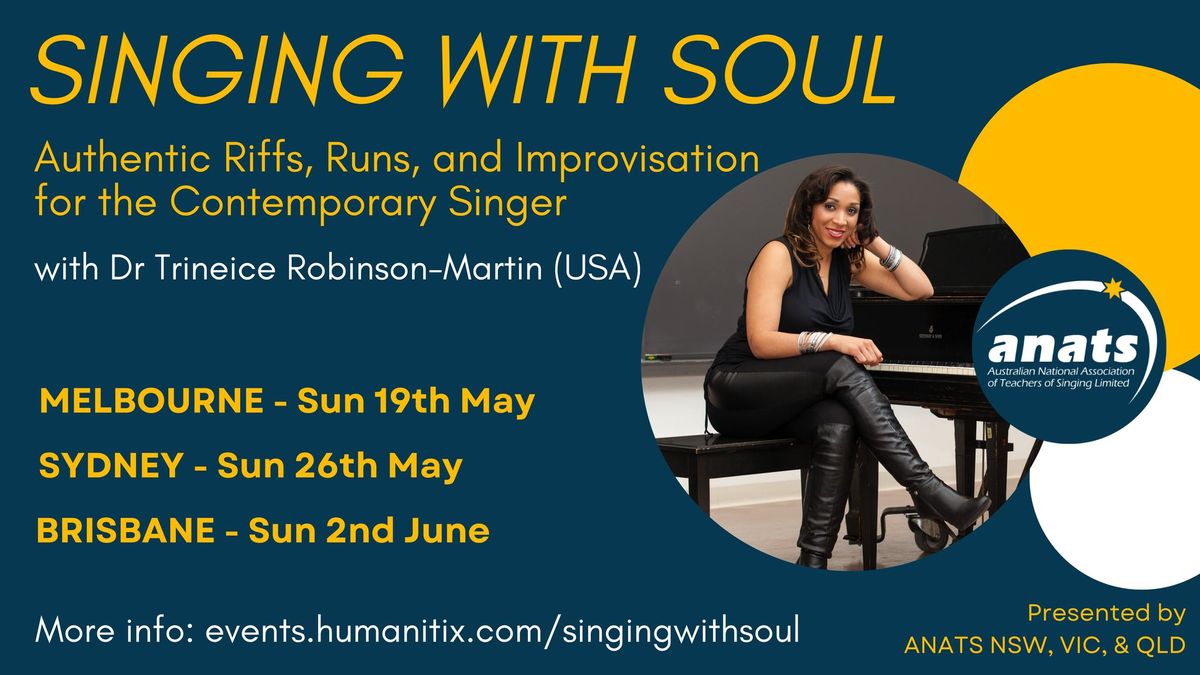 Brisbane: Singing With Soul with Dr Trineice Robinson-Martin