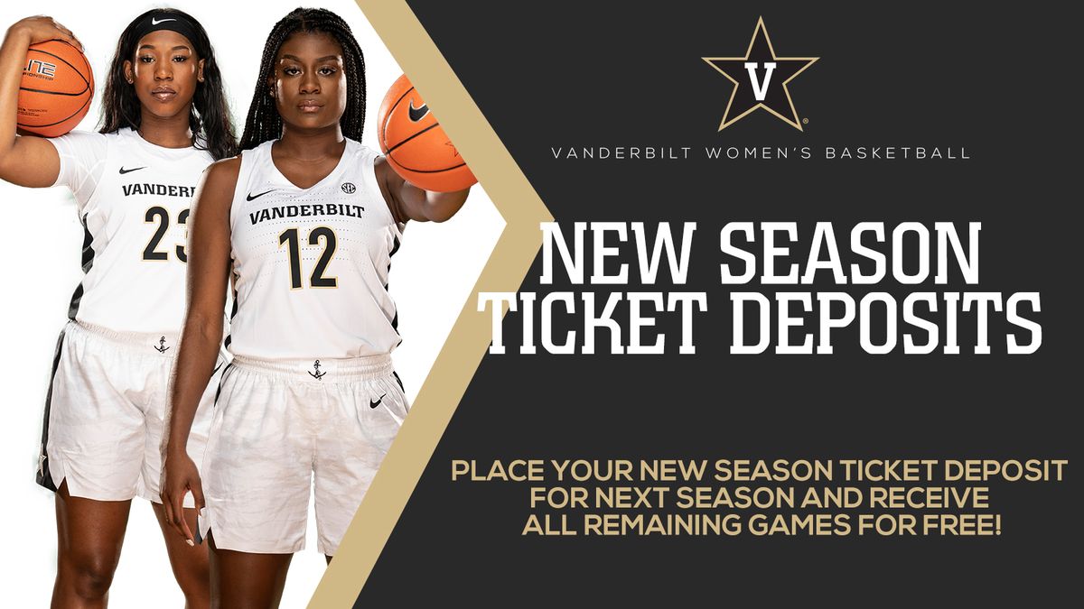 Vanderbilt Commodores Women's Basketball vs. Stonehill Skyhawks