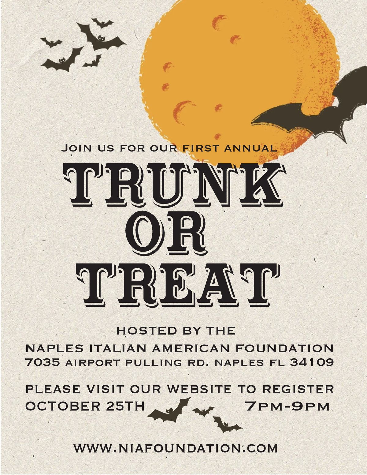 TRUNK OR TREAT