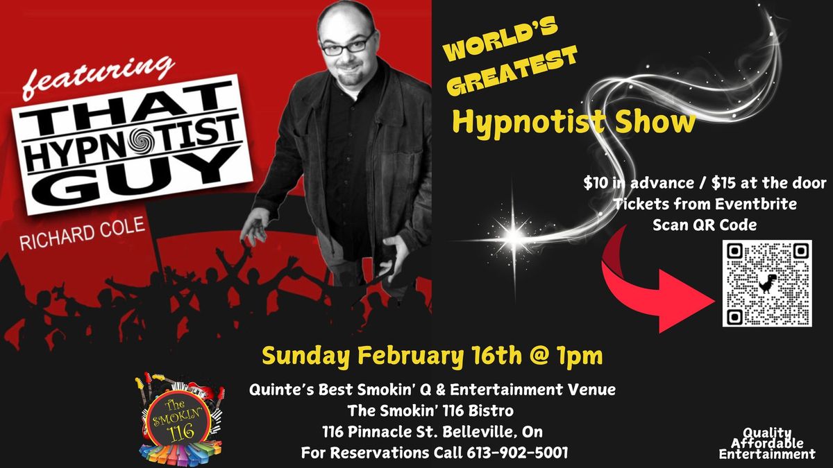 World's Greatest Hypnotist Show featuring That Hypnotist Guy