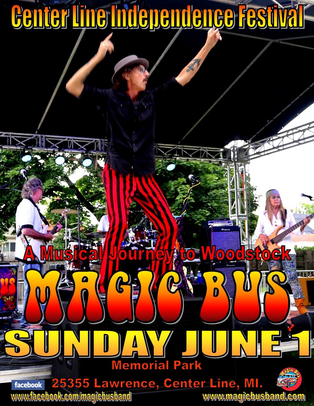 Magic Bus at Center Line Independence Festival