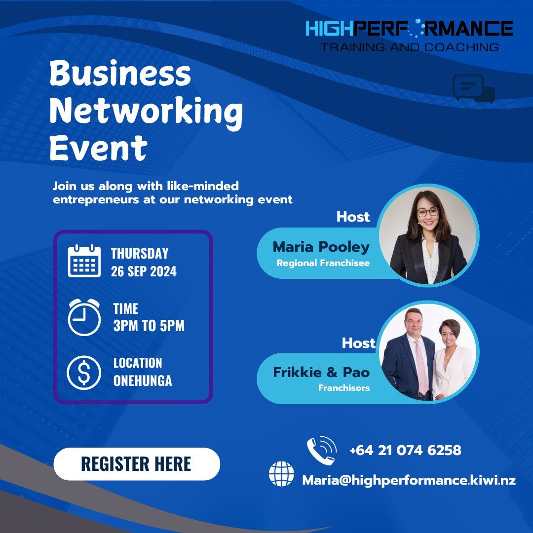 Business Development Networking Event 