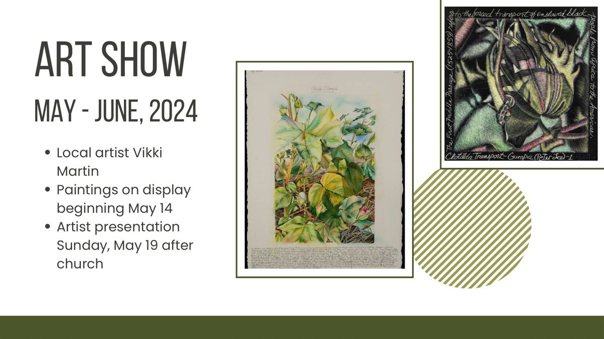 Vikki Martin's Painting Exhibition and Presentation