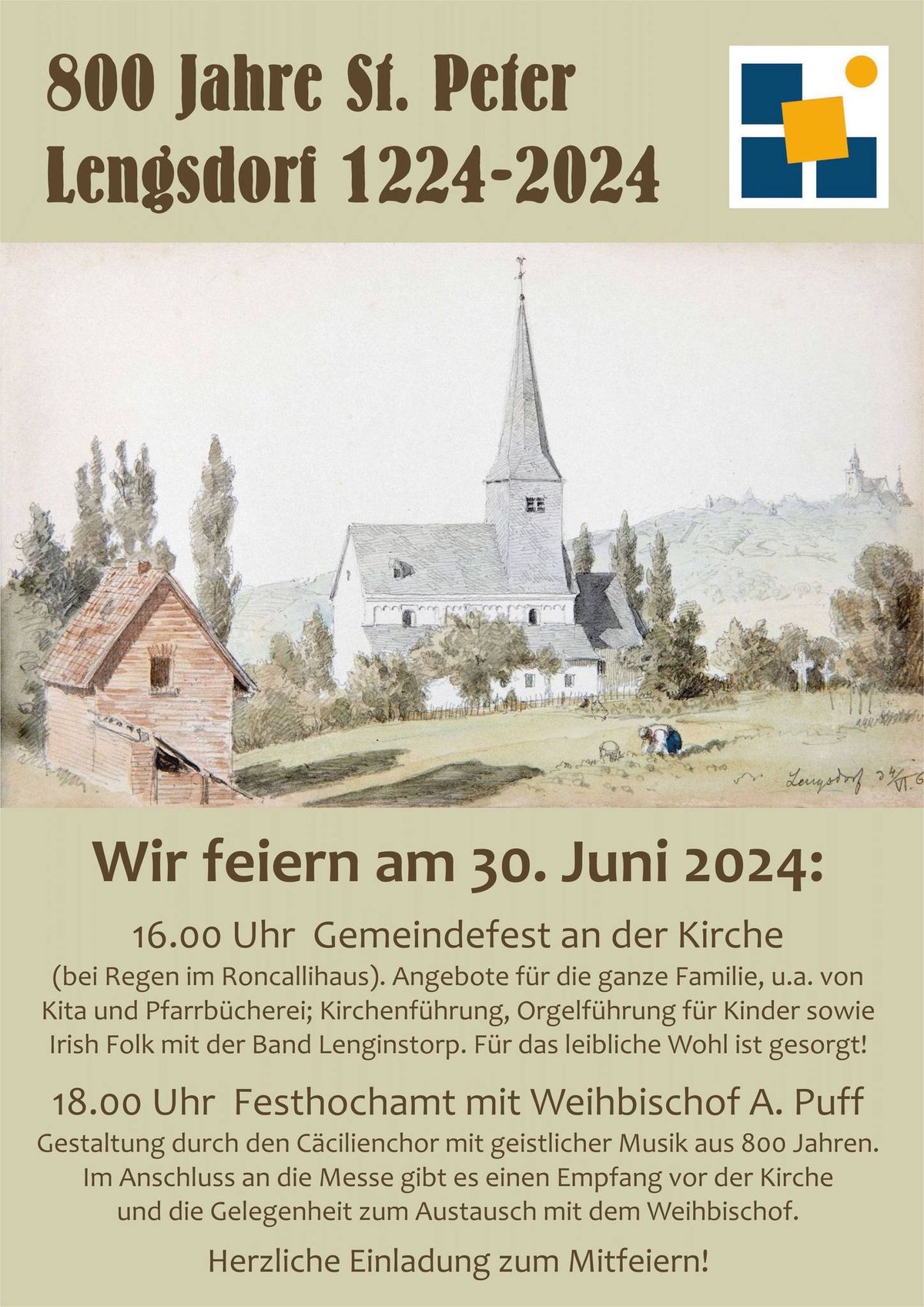 800 Jahre Lengsdorf St.Peter