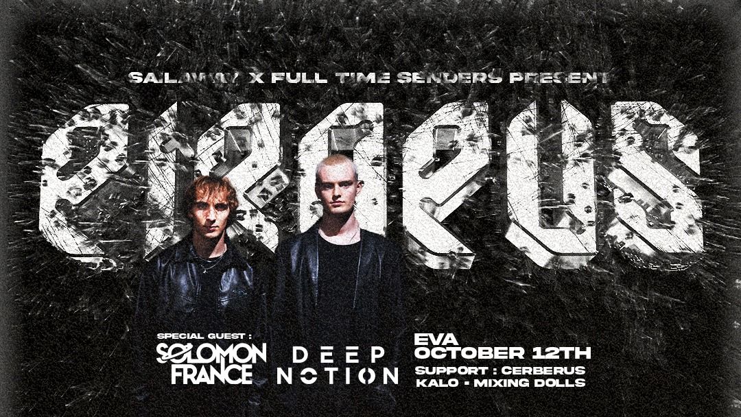 PIRAPUS + Special Guests: SOLOMON FRANCE & DEEP NOTION | WLG