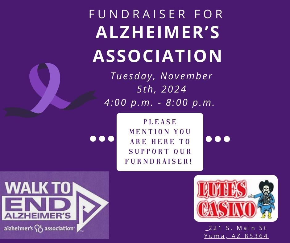 Alzheimer's Fundraiser - Where the Elite Meet! 