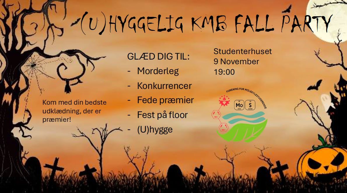 U(hyggelig) Halloween Efter\u00e5rsfest 2024 KMB