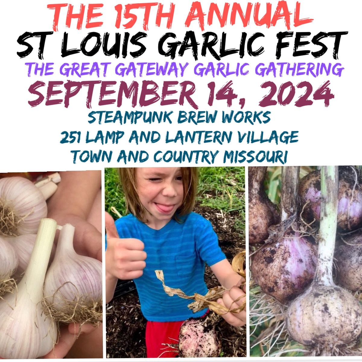 The 15th annual Saint Louis Garlicfest