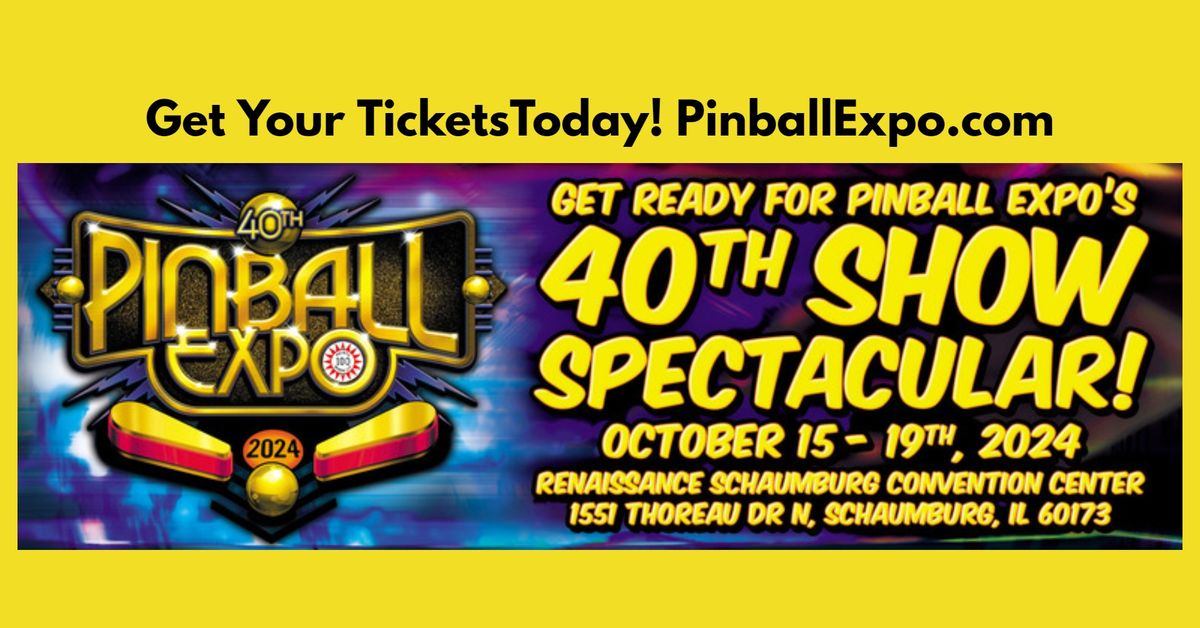 Pinball Expo 2024! 