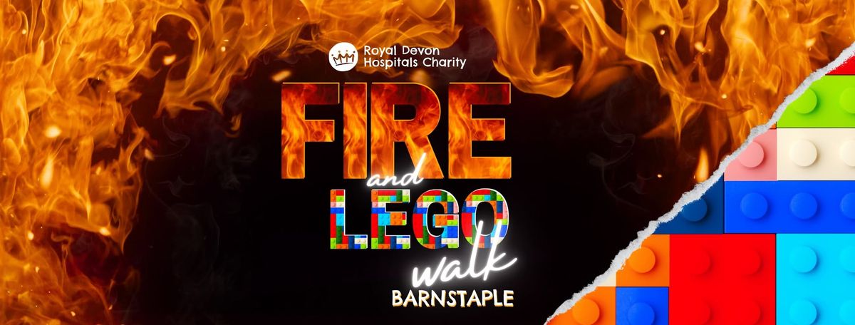 Fire and Lego Walk 2025 Barnstaple